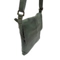 Olkalaukku nahkaa 3030047 Moss (vihre&auml;)