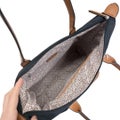 Kangaslaukku shopper Migant mg-1741 Musta