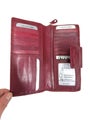 Lompakko Nabo NK-215 Punainen RFID-et&auml;lukusuojattu