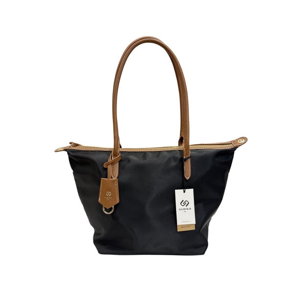 Kangaslaukku shopper Ulrika 20-6033 Musta