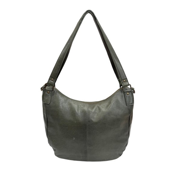 Nahkalaukku 3030123 vihre&auml; (moss)