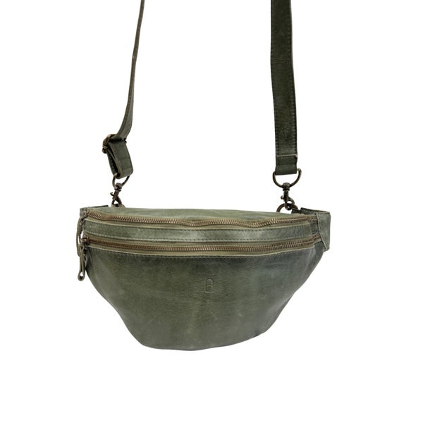 Bumbag nahkalaukku 3030127 Moss (vihre&auml;)