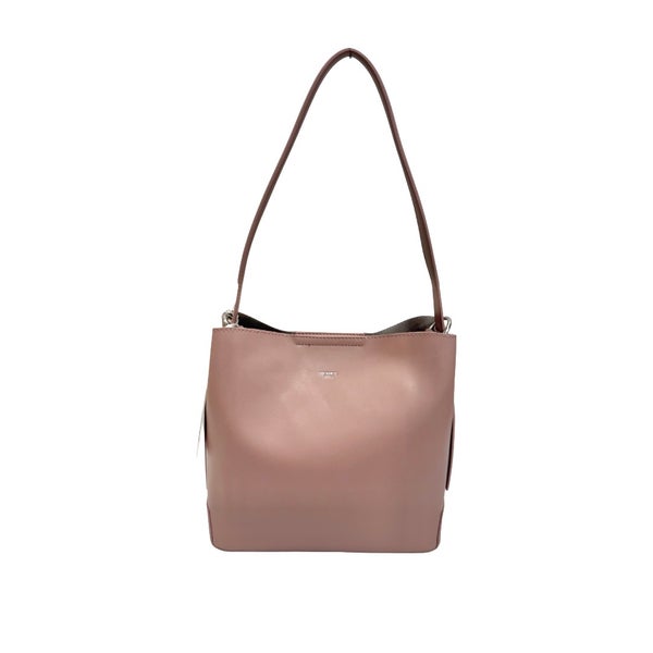 Keinonahkalaukku Ulrika 36-4340-10 Rose (vaaleanpunainen)