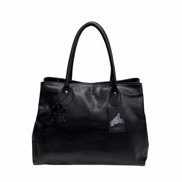 Nahkalaukku The Monte 6053124 Musta
