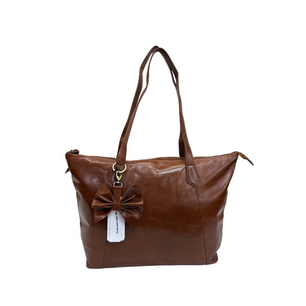 B'Vintage Nahkalaukku B81 Sofia ruskea (v&auml;litaskulla)