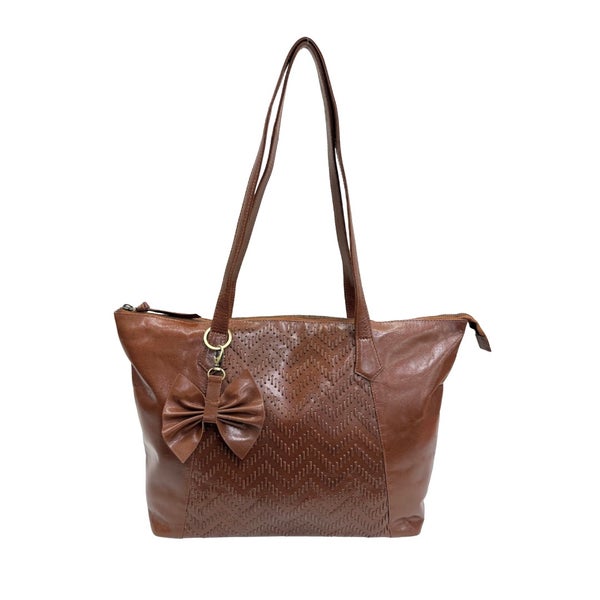 B'Vintage Nahkalaukku B81/A Birgitta ruskea (v&auml;litaskulla)