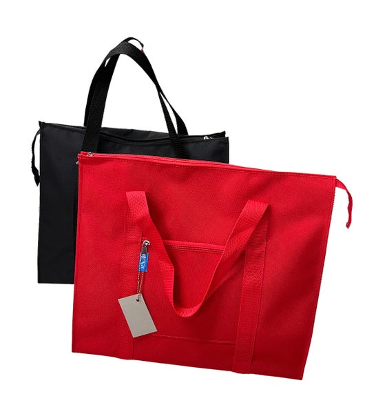 Kauppakassi HON73 (musta ja punainen)