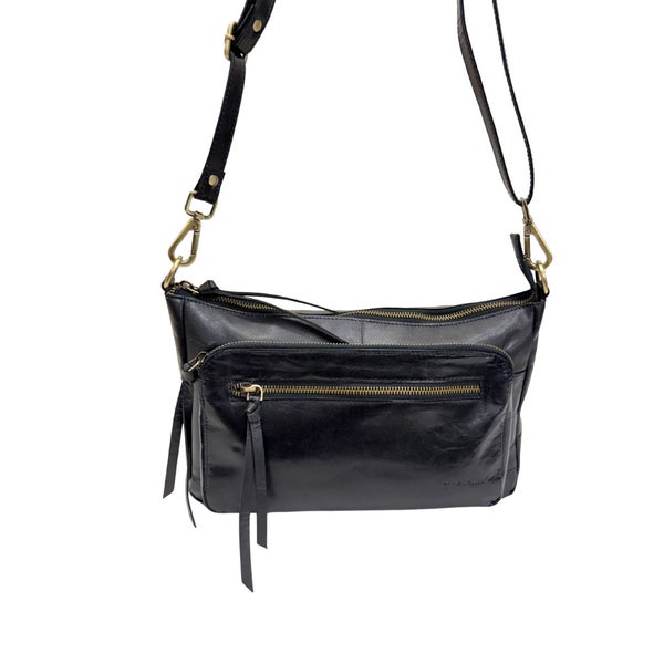 B'Vintage nahkalaukku B64 Maria Musta