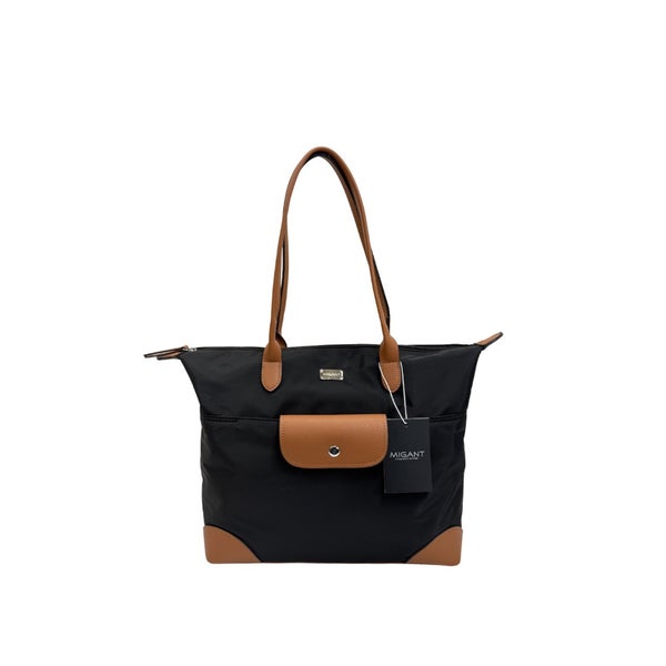 Kangaslaukku shopper Migant mg-1741 Musta