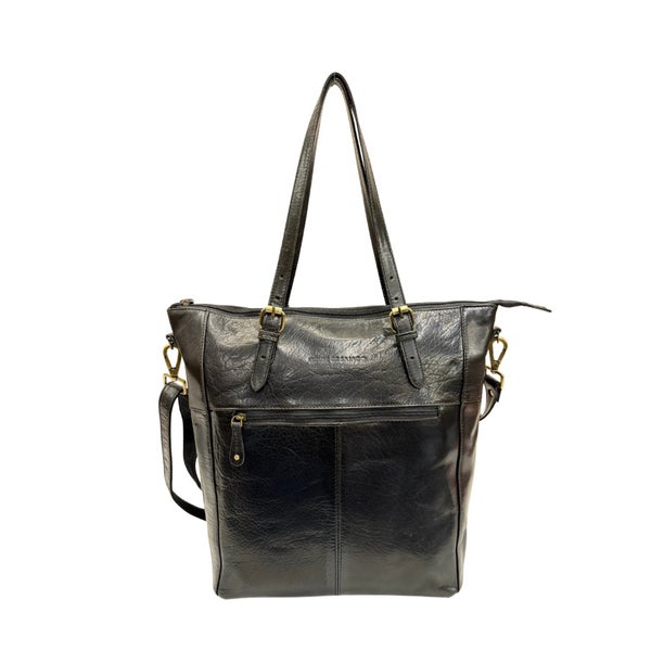 Sajaco nahkalaukku 3080046 musta