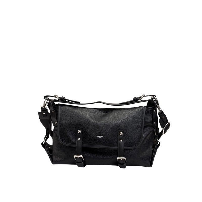 Ulrika keinonahkalaukku 20-2000 Musta