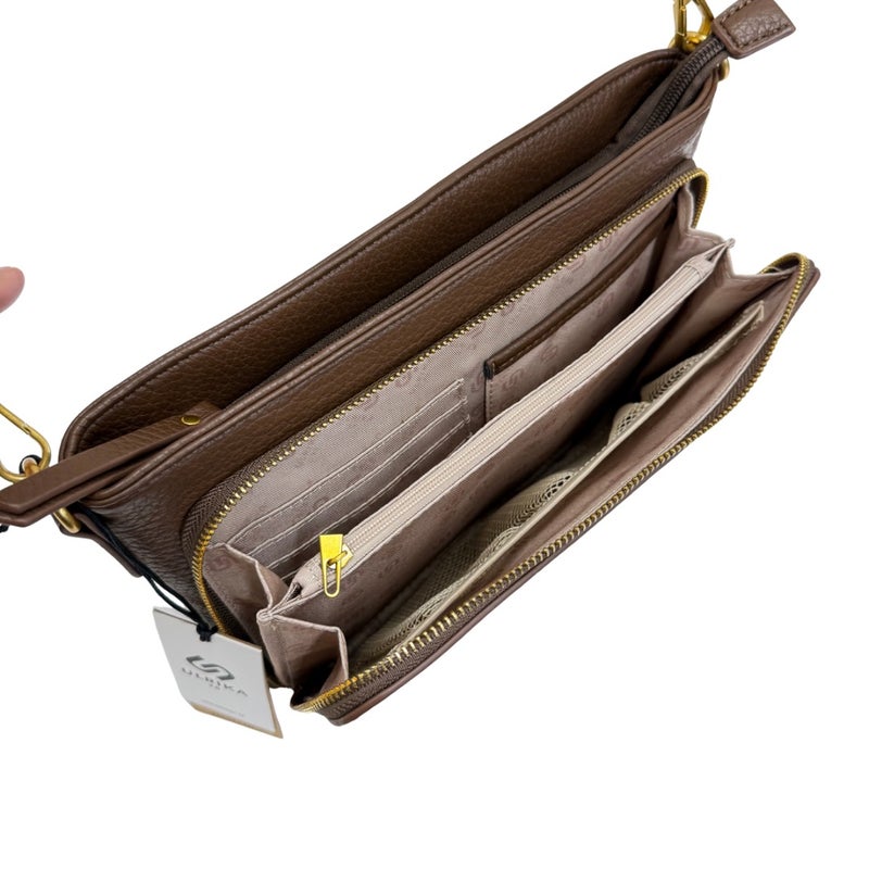 Ulrika olkalaukku 20-2004 Ruskea