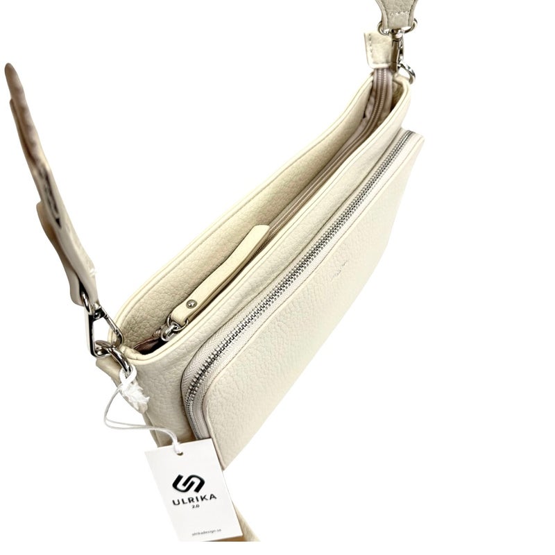 Ulrika olkalaukku 20-2004 Luonnonvalkoinen