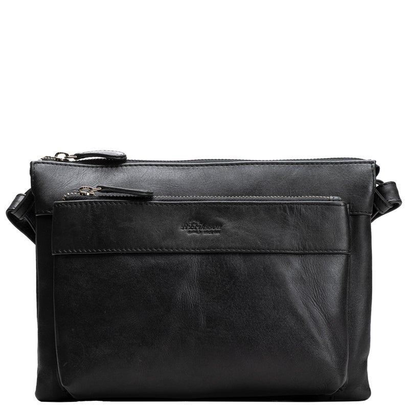 Nahkalaukku 23-3198 Rosalina musta