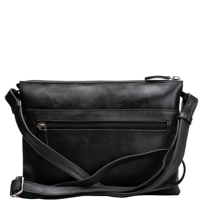 Nahkalaukku 23-3198 Rosalina musta