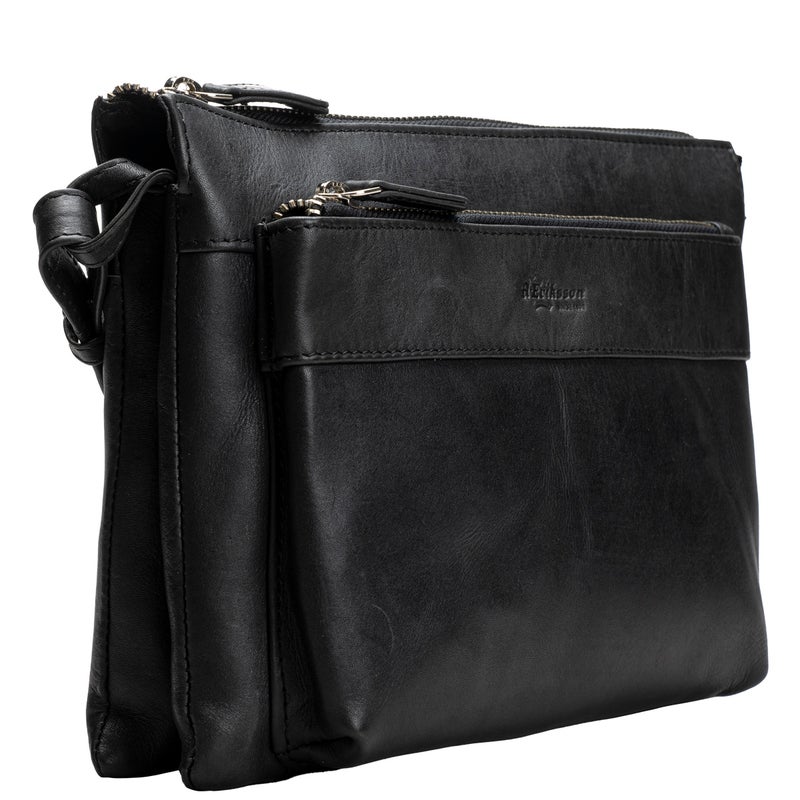 Nahkalaukku 23-3198 Rosalina musta