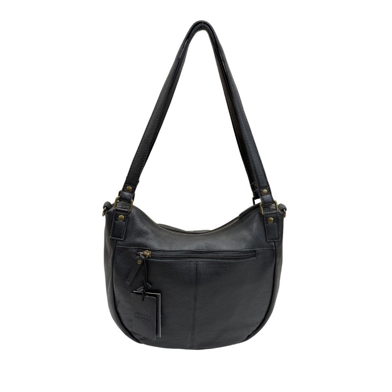 Nahkalaukku 3030122 musta