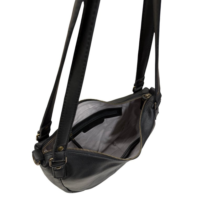 Nahkalaukku 3030122 musta