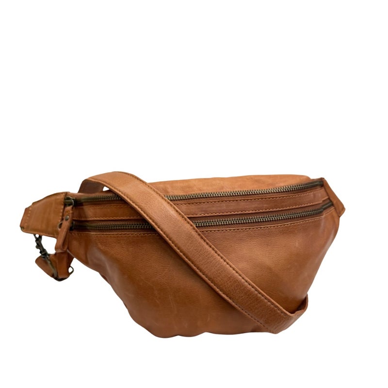 Bumbag nahkalaukku 3030127 Brown (ruskea)