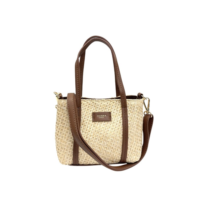 Ulrika k&auml;silaukku niini 35-9185 beige
