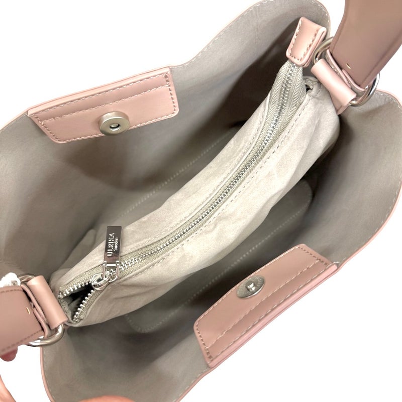 Keinonahkalaukku Ulrika 36-4340-10 Rose (vaaleanpunainen)