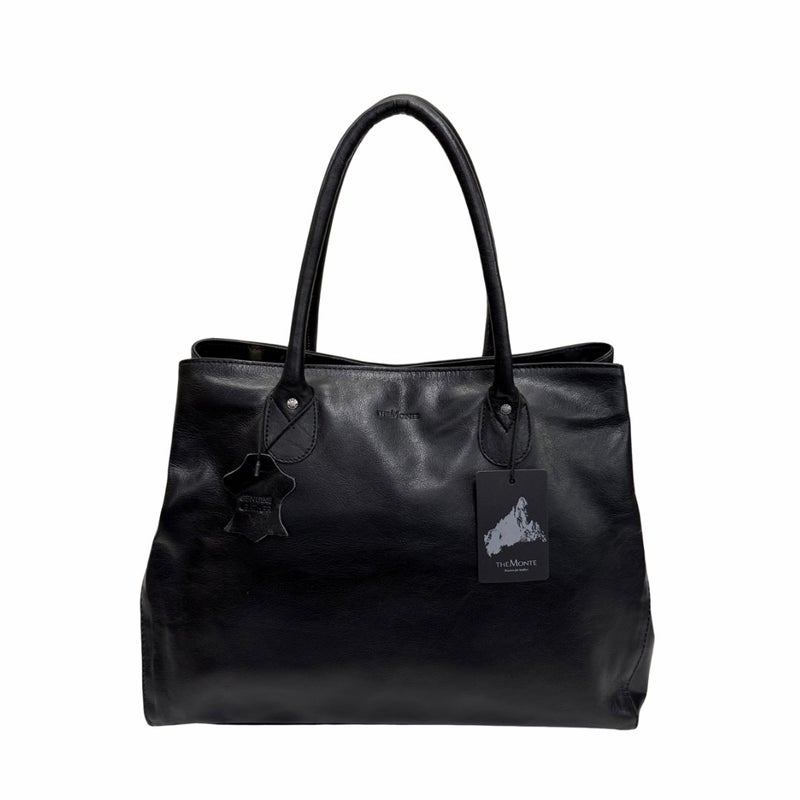 Nahkalaukku The Monte 6053124 Musta