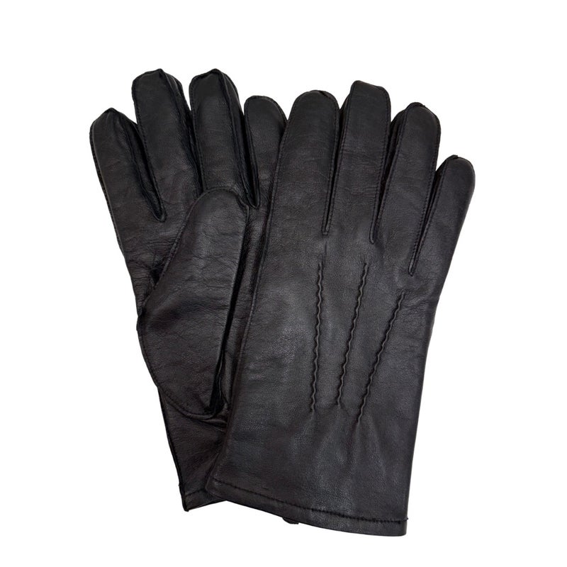 Miesten nahkak&auml;sine 70807411 musta