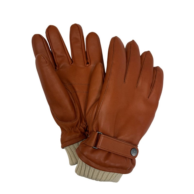 Miesten nahkak&auml;sine 70880314 Cognac