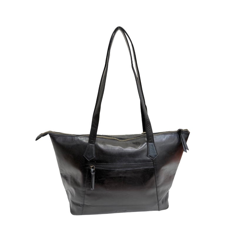 B'Vintage Nahkalaukku B81/A Birgitta musta (v&auml;litaskulla)