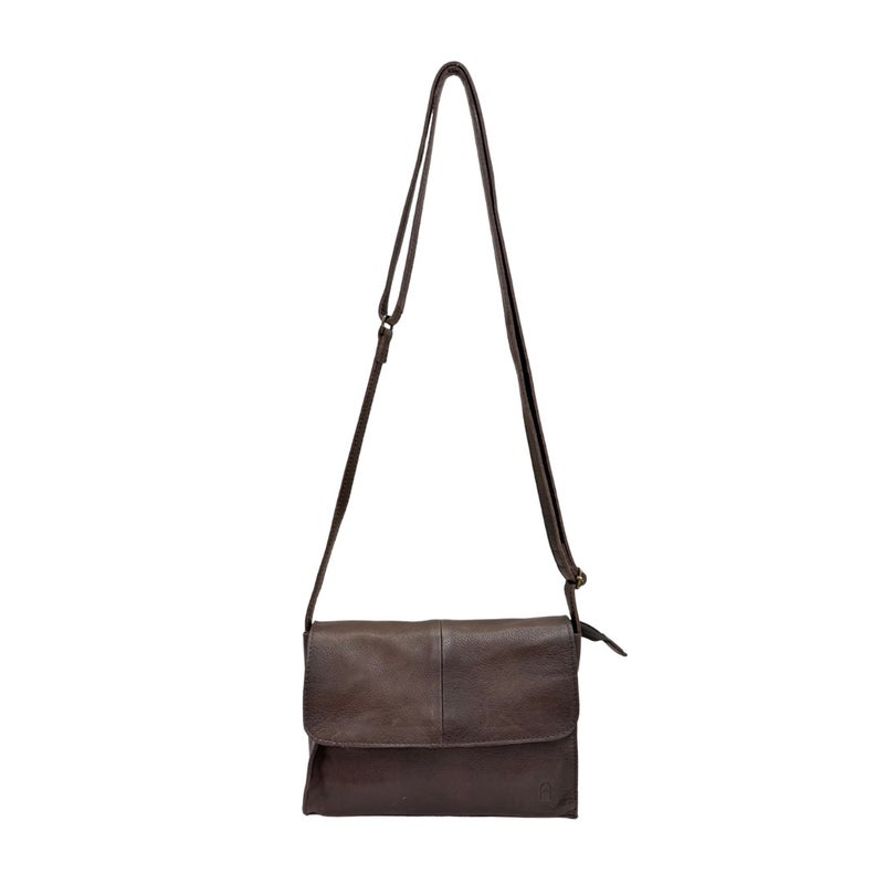 Nahkalaukku 3030023 DarkBrown (tummanruskea)