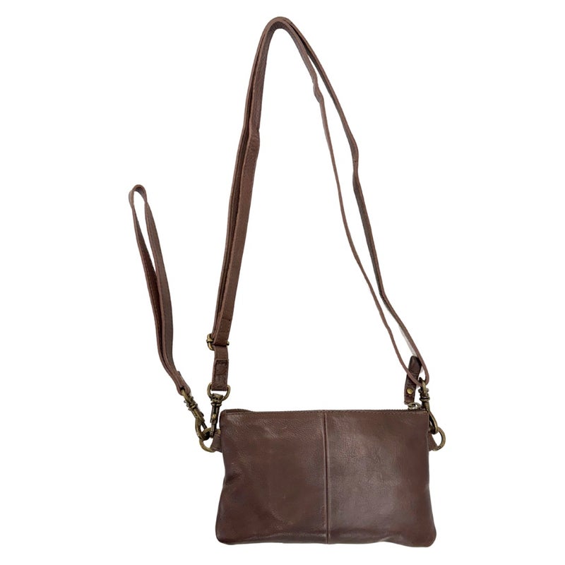 Nahkalaukku 3030097 DarkBrown (tummanruskea)