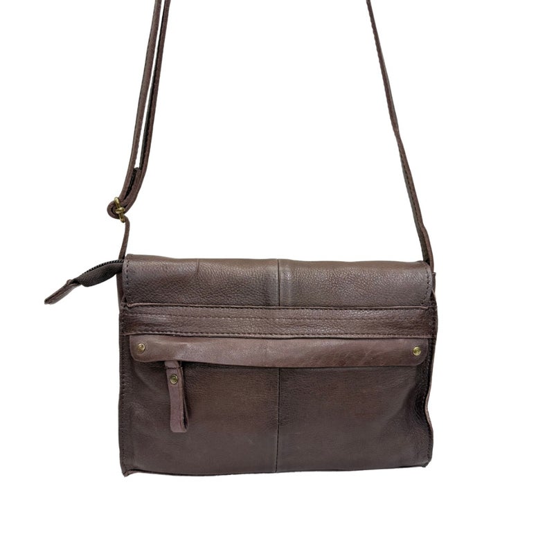 Nahkalaukku 3030023 DarkBrown (tummanruskea)