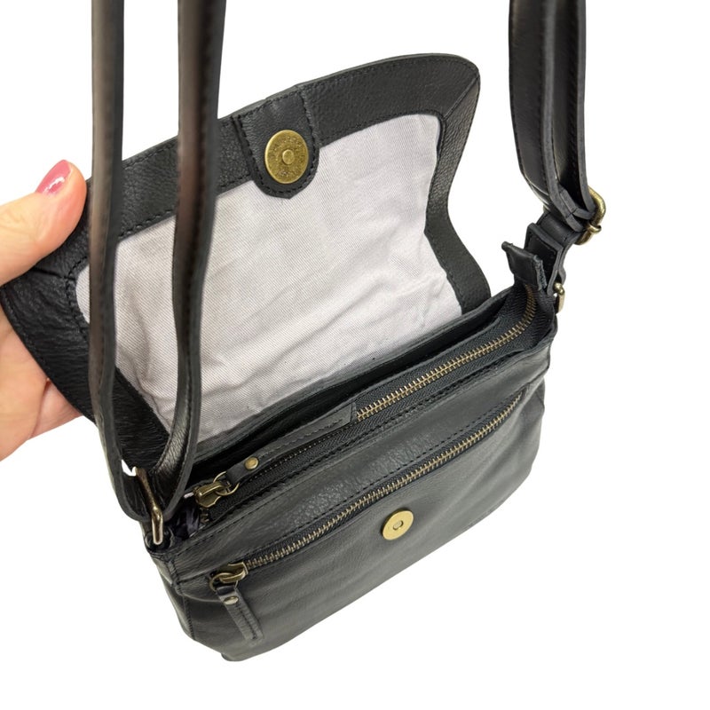 Nahkalaukku 3030120 Black (musta)