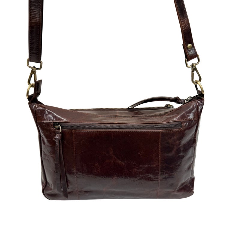 B'Vintage nahkalaukku B64 Maria Tummanruskea