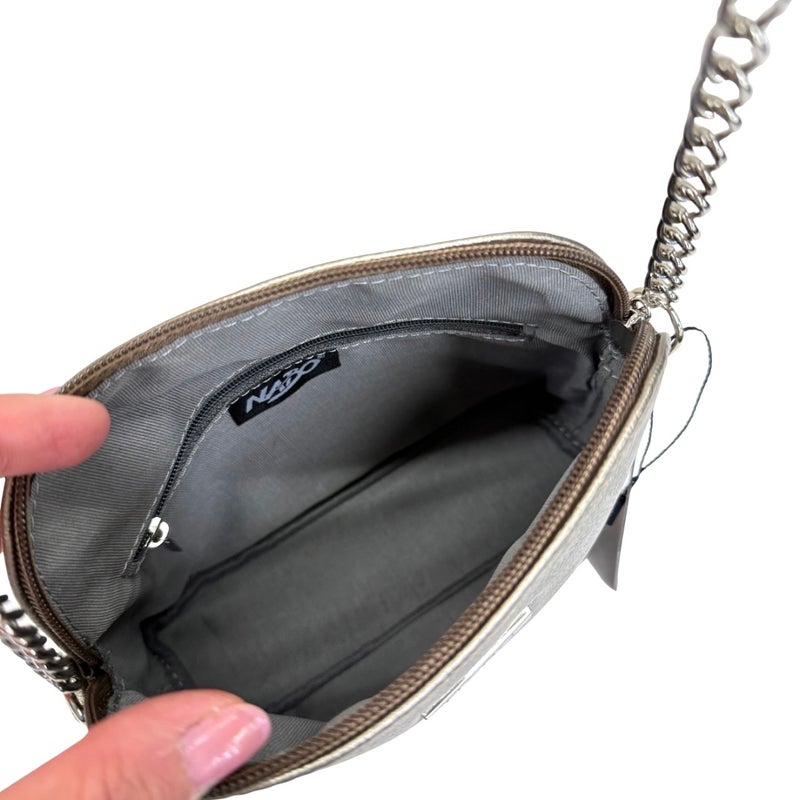 Nabo olkalaukku L2446 pronssi