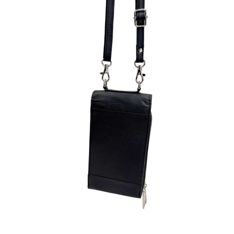 Nahkalaukku LP518 Emma musta