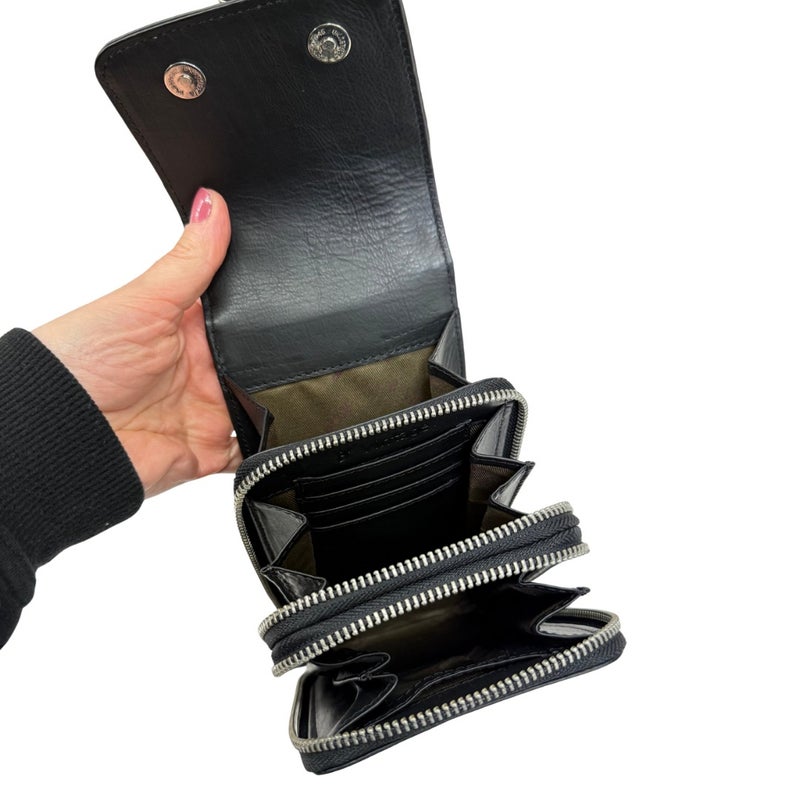 Nahkalaukku LP518 Emma musta