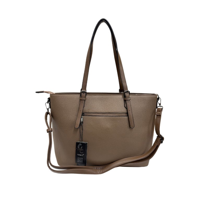 K&auml;silaukku Maria C. MC363 Taupe (harmaanruskea) v&auml;litaskulla