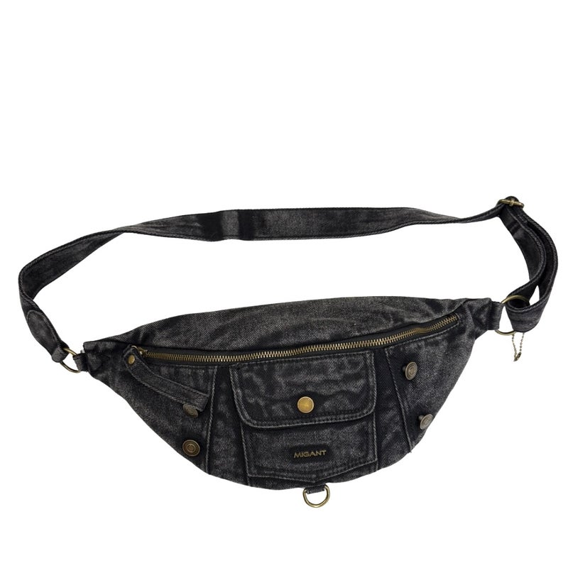 Bumbag farkkukangasta MG-1674 DenimBlack