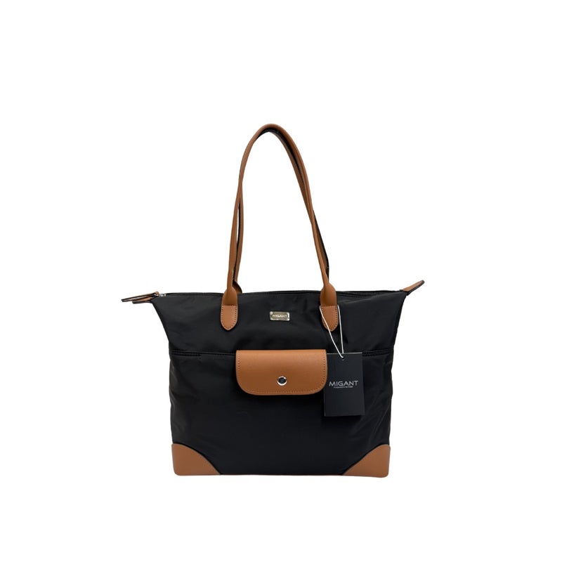 Kangaslaukku shopper Migant mg-1741 Musta