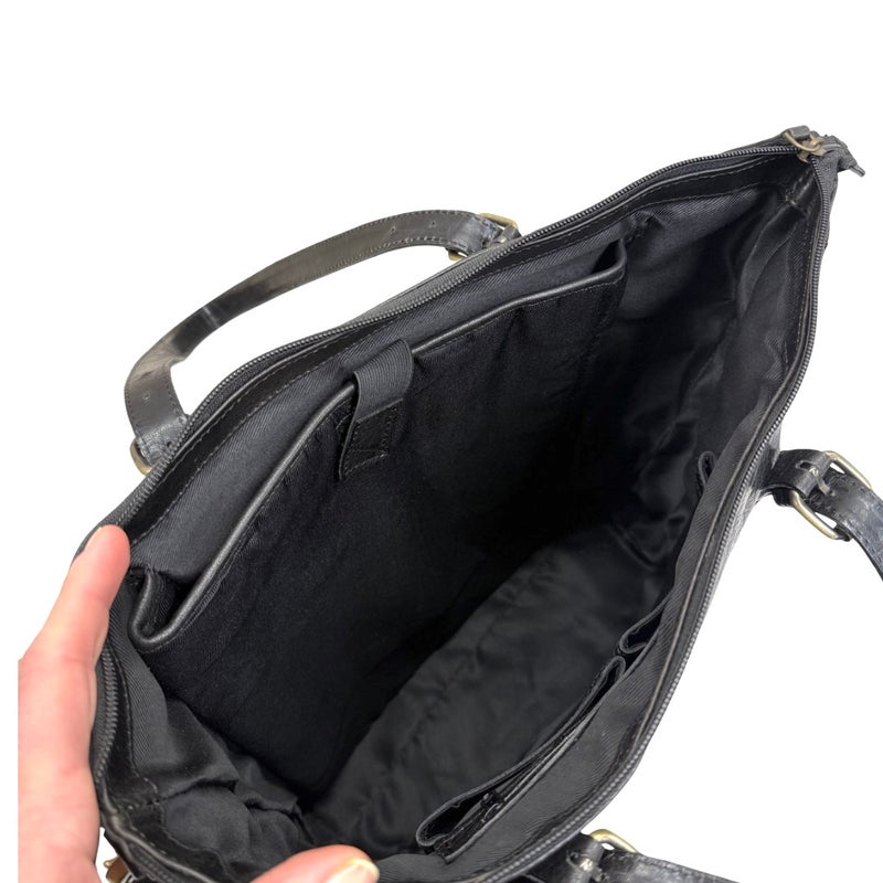 Sajaco nahkalaukku 3080046 musta