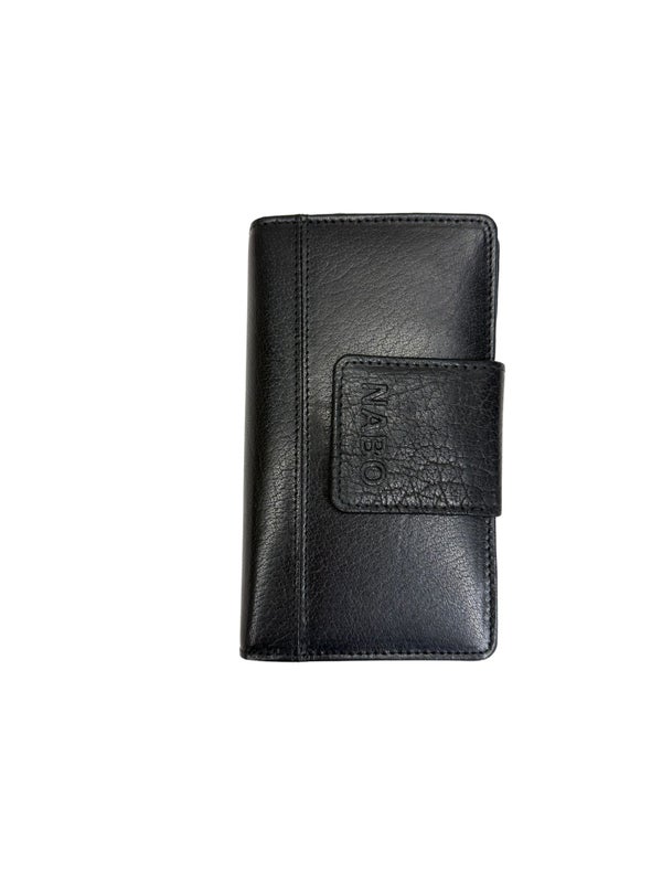 Lompakko Nabo nk-214 musta RFID-et&auml;lukusuojattu