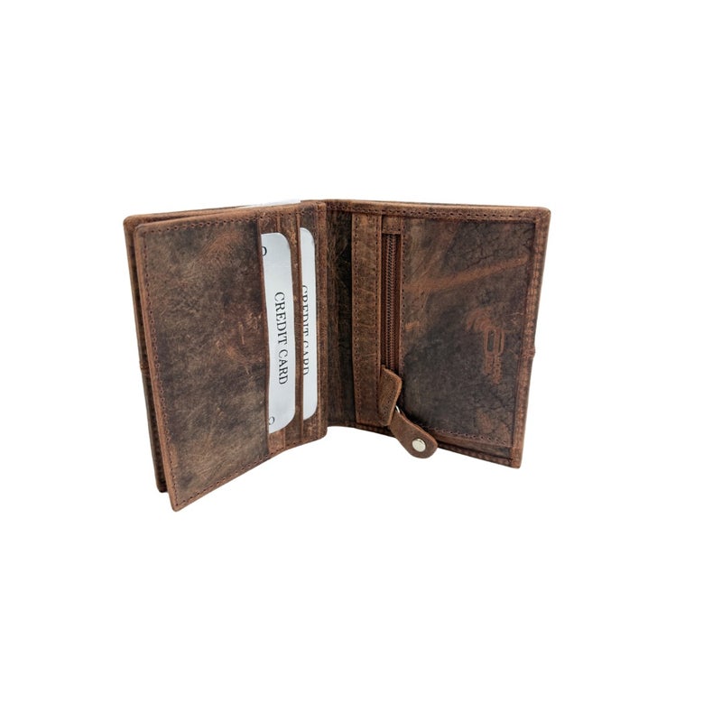 Nahkalompakko Nabo nk-207 ruskea