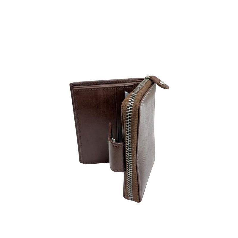 Nahkalompakko Nabo nk-307 RFID Walnut