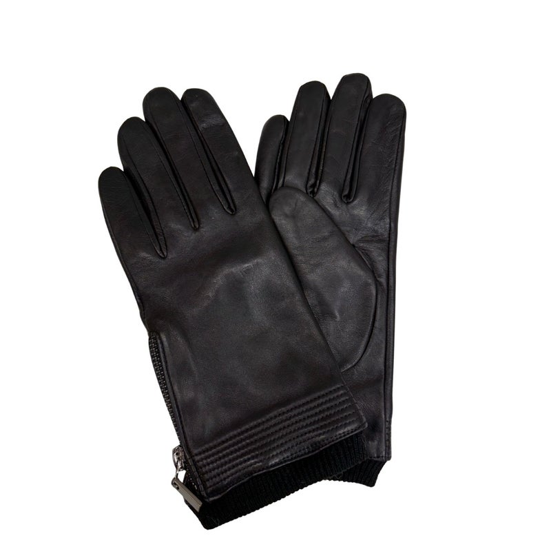 Naisten nahkak&auml;sine npg-139 musta