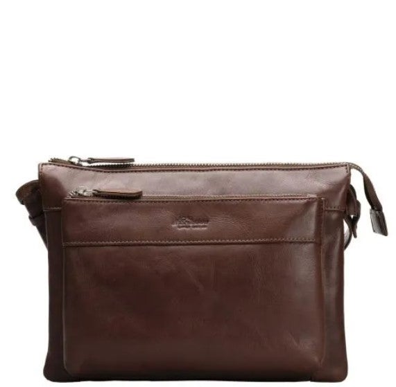 Nahkalaukku 23-3198 Rosalina ruskea